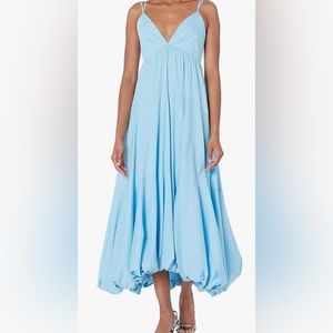 Cinq a sept blue bubble dress